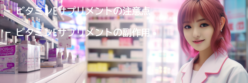 ビタミンEサプリメントの注意点と副作用の要点まとめ