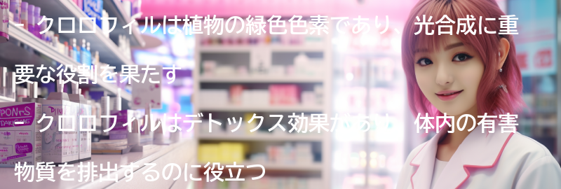 クロロフィルとは何かの要点まとめ