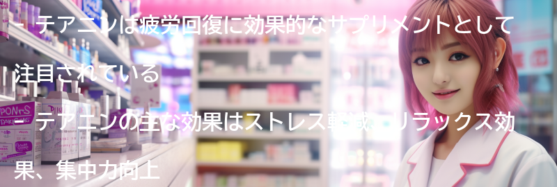 疲労回復にどのような効果があるのか？の要点まとめ