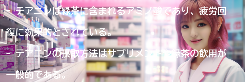 テアニンの摂取方法と適切な量の要点まとめ