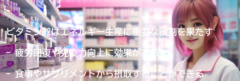 ビタミンB2の役割と効果の要点まとめ