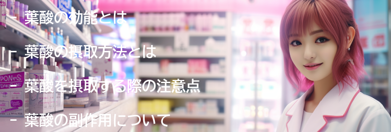 葉酸を摂取する際の注意点と副作用についての要点まとめ