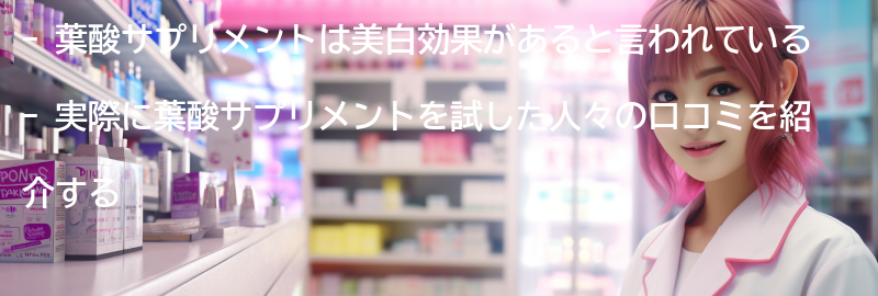 実際に葉酸サプリメントを試した人の口コミの要点まとめ