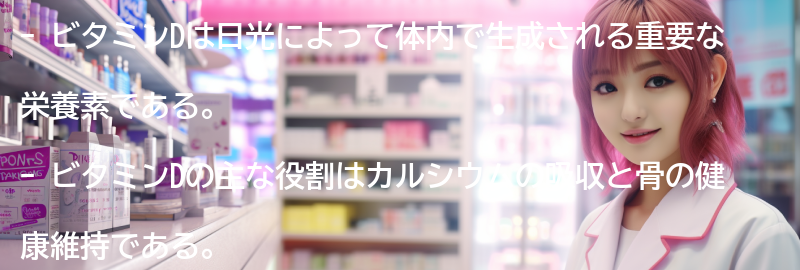 ビタミンDとは何か？の要点まとめ