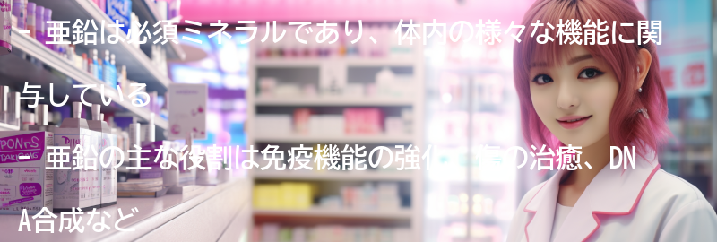 亜鉛とは何か？の要点まとめ