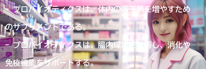 プロバイオティクスとは何か？の要点まとめ