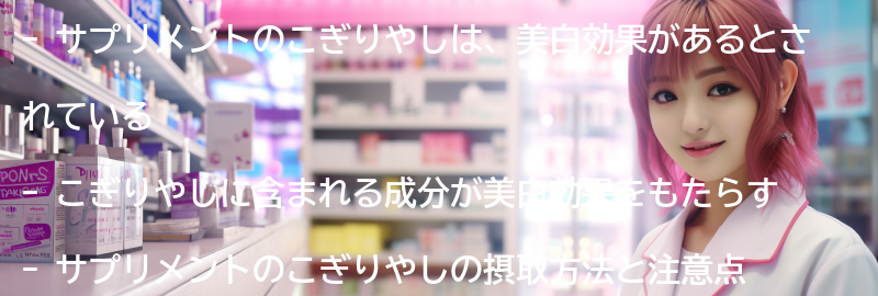 サプリメントのこぎりやしとはの要点まとめ