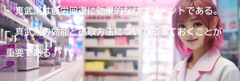真武湯を摂取する前に知っておきたいことの要点まとめ