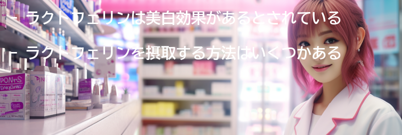 ラクトフェリンを摂取する方法の要点まとめ