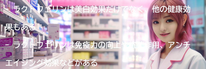 ラクトフェリンの他の健康効果の要点まとめ