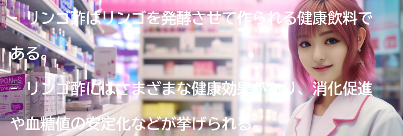 リンゴ酢とは何か？の要点まとめ