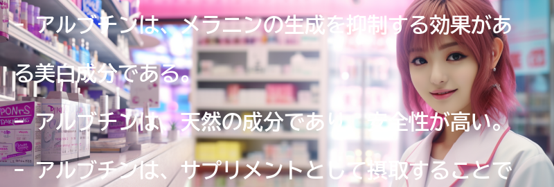 アルブチンとは？の要点まとめ