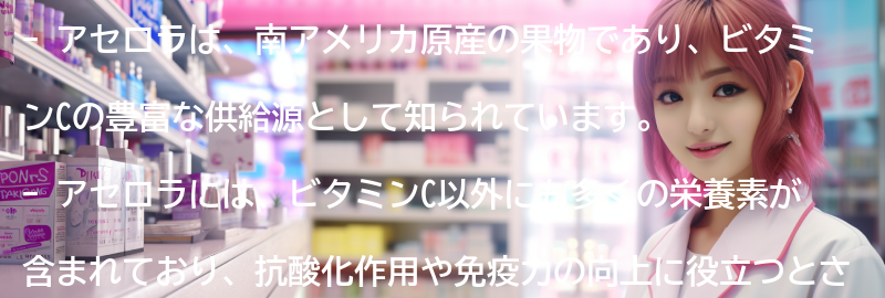 アセロラとは？その特徴と栄養価の豊富さの要点まとめ