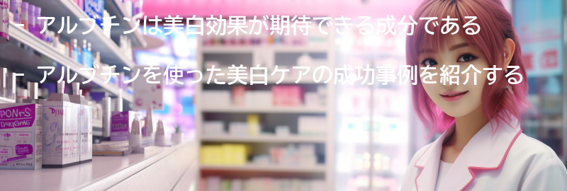 アルブチンを使った美白ケアの成功事例の要点まとめ