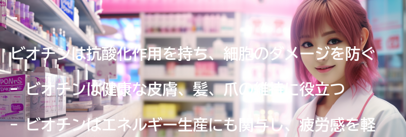 ビオチンの健康への効果とは？の要点まとめ