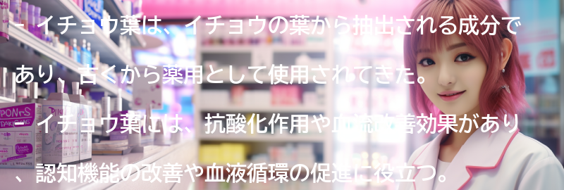 イチョウ葉とは何か？の要点まとめ