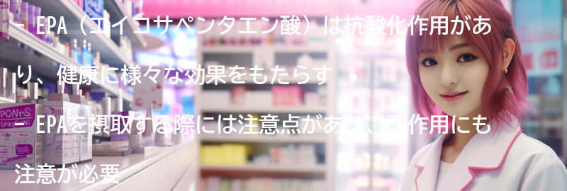 EPAを摂取する際の注意点と副作用についての要点まとめ