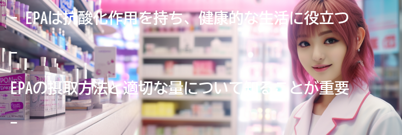 EPAを摂取することで健康的な生活を送るためのポイントの要点まとめ