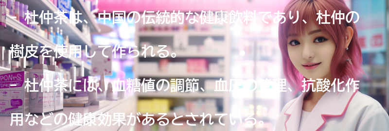 杜仲茶とは何ですか?の要点まとめ