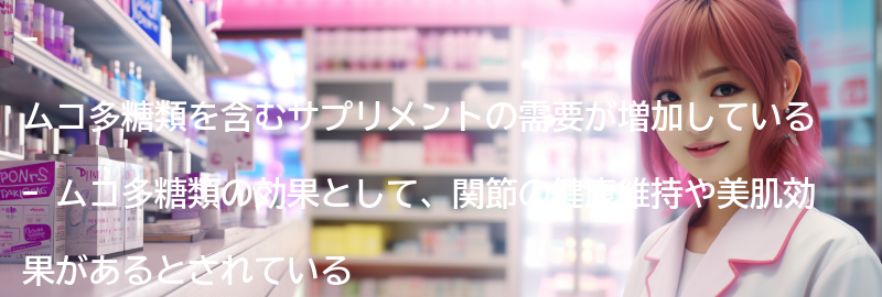 ムコ多糖類を含むサプリメントの将来の展望と研究動向の要点まとめ