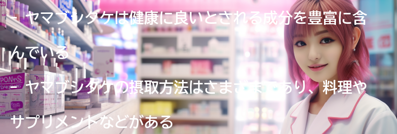 ヤマブシタケの摂取方法と注意点の要点まとめ