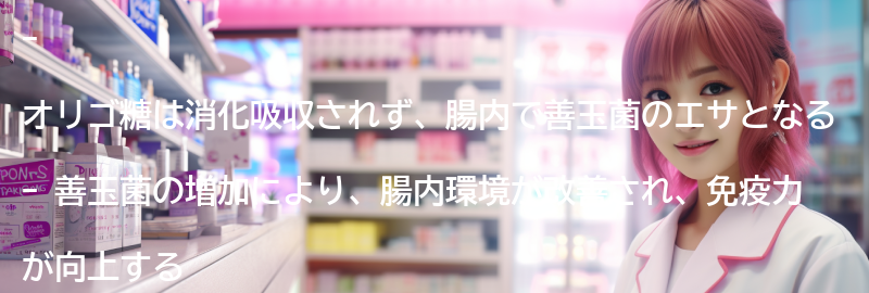 オリゴ糖の主な効果とは？の要点まとめ