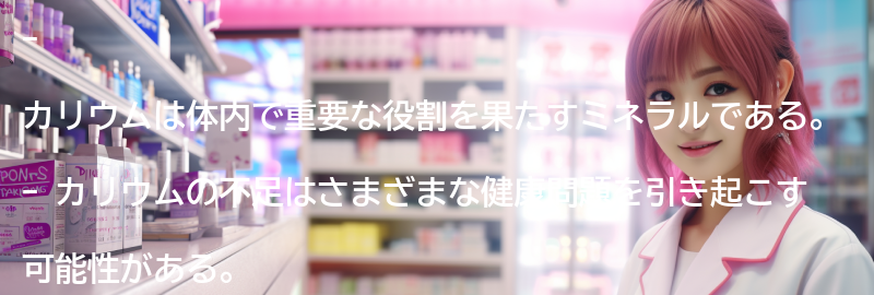 カリウムの重要性とは？の要点まとめ