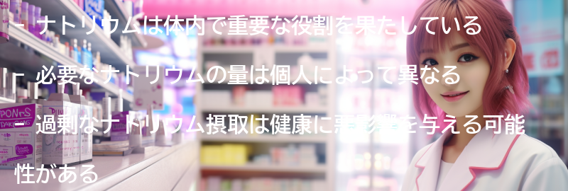 ナトリウムについてのよくある質問と回答の要点まとめ