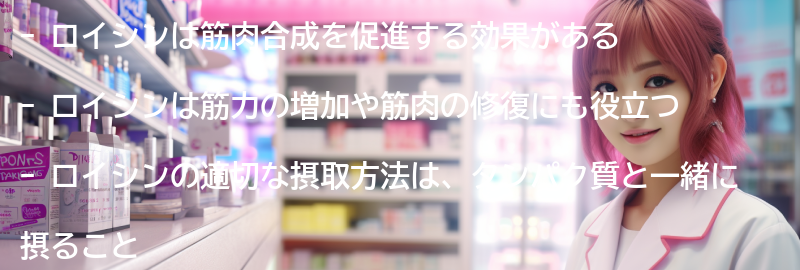 ロイシンの主な効果とはの要点まとめ
