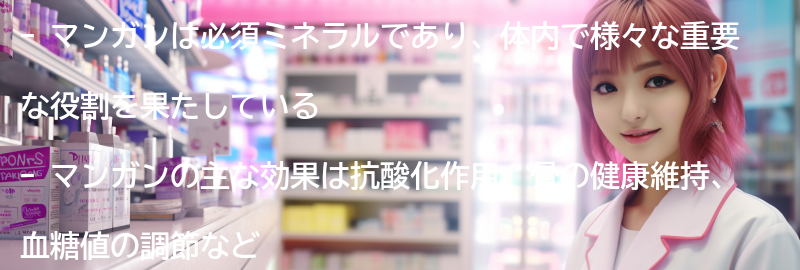 マンガンとは何か？の要点まとめ