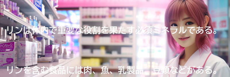 リンを含む食品とバランスの取り方の要点まとめ
