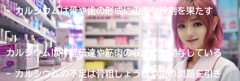 カルシウムの重要性とは？の要点まとめ